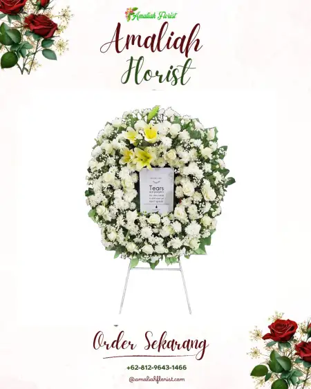 Krans Bunga Duka Argodadi